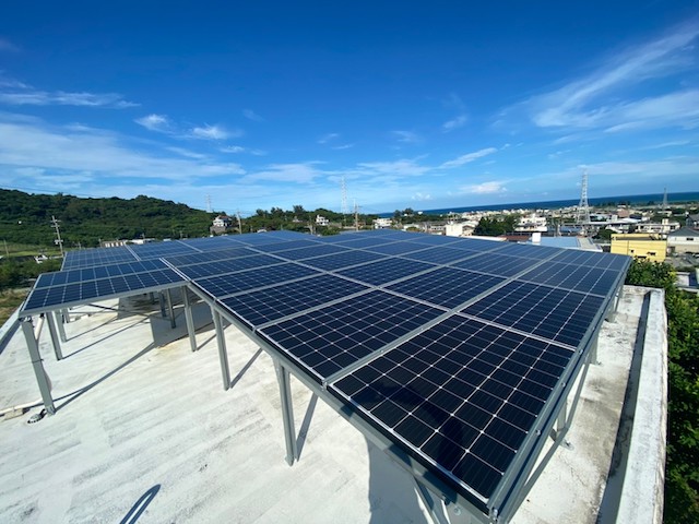 太陽光発電　中城村施工写真3
